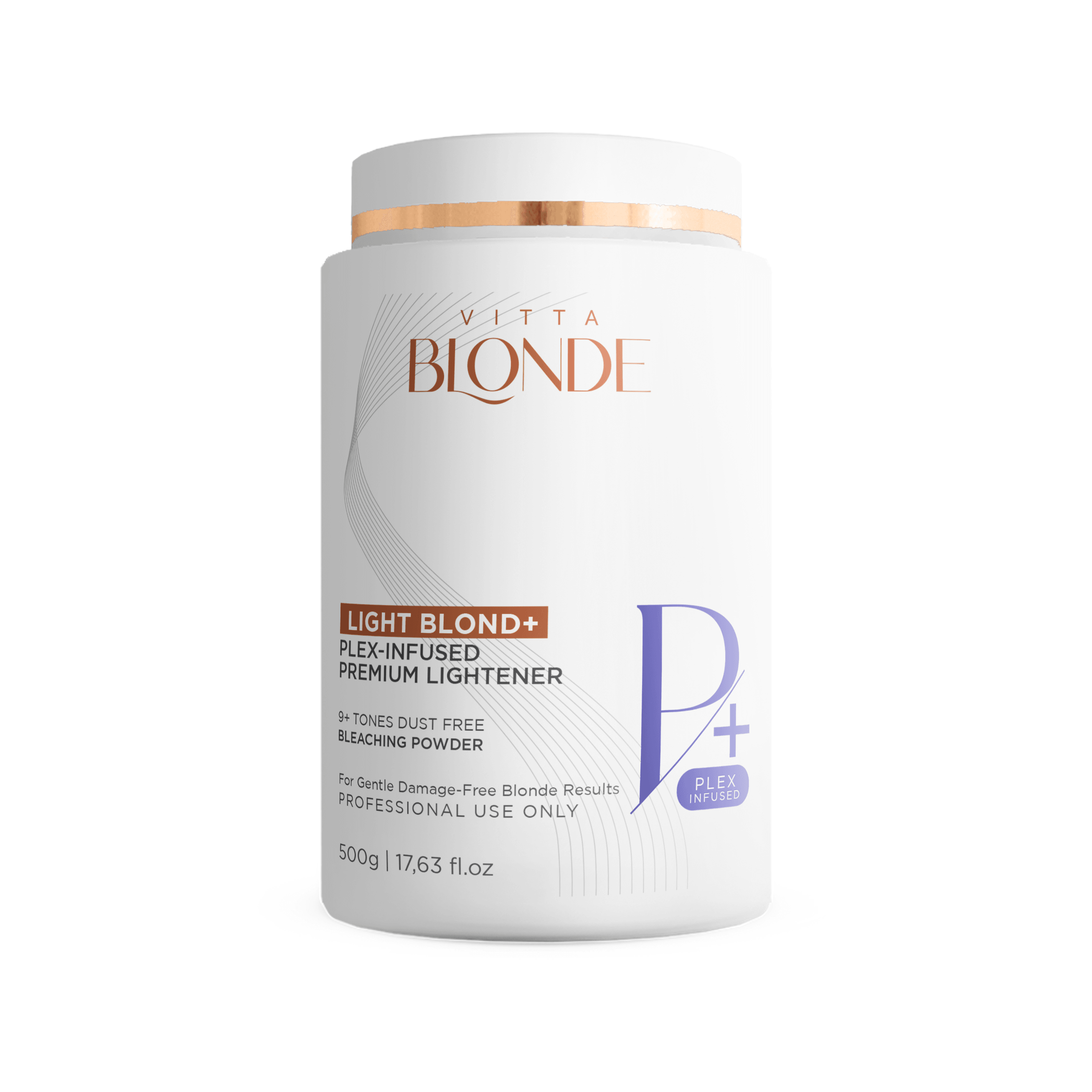 Vitta Blonde™ Bleaching Powder Light Blonde + 500g (17.6 fl. oz) - Vitta Gold Cosmetics
